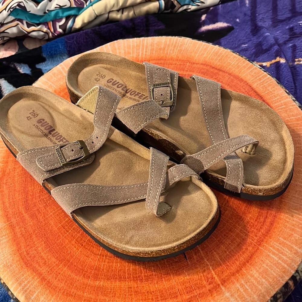 GUOLUOFEI Women's Slide Sandals
